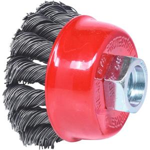 KS TOOLS - 340.0023 Steel wire jar brush 0,5mm - EAN 4042146235744 ABRASIVES HONING WHEELS, BRUSHES AND <b>BONNETS</b> - Product Image 2