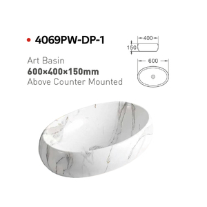 Hot Selling <strong>Gold</strong> Color Oval Modern Porcelain Bathroom Hotel Washroom Countertop Special <strong>Crystal</strong> Plated Art Basin Lavabo - Product Image 6