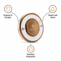 Détecteur de fuites de pipeline à capteur d'émissions acoustiques ENSENMAX ACOUSEN 300 pour valve industrielle fixe, surveillance des conditions en temps réel, haute performance