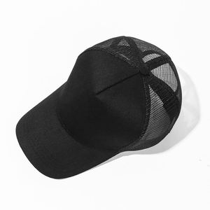 Thể thao 6-panel Mũ bóng chày giản dị cấu hình thấp nhanh chóng khô Polyester/Bông 3D thêu báo in chấm trái cây tay - Product Image 4