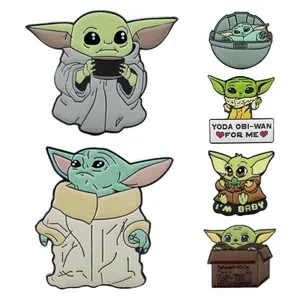 Figura <span class=keywords><strong>de</strong></span> Anime <span class=keywords><strong>de</strong></span> dibujos animados con personalidad creativa, broche esmaltado duro <span class=keywords><strong>de</strong></span> moda, colección <span class=keywords><strong>de</strong></span> <span class=keywords><strong>Star</strong></span> <span class=keywords><strong>Wars</strong></span>, fabricación <span class=keywords><strong>de</strong></span> Pin - Product Image 1