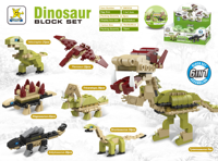 2025 Best-seller STARMERRY Mini modèle éducatif jouet dinosaure série 6 en 1 ABS plastique briques de construction blocs ensembles 5-7