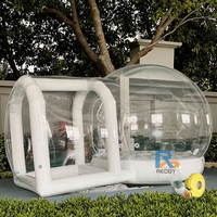 Tente gonflable pour événements de fête d'anniversaire en plein air, maison à bulles gonflable, tente pour événements, gonflable pour le camping en plein air
