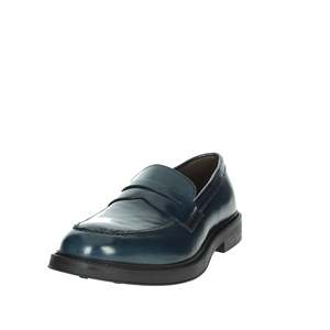 Mocassins pour homme K-9931 bleus taille 45 en cuir - Product Image 6