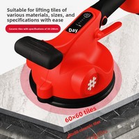 Machine de nivellement de carreaux à ventouse alimentée par batterie Shijing 9392, outil haute puissance pour la pose de carreaux de sol et de mur, carrelage vibrant