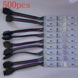 定制高亮度乳白色外壳发光二极管冷冻灯条220V/12v 2835铝pcb板刚性灯条