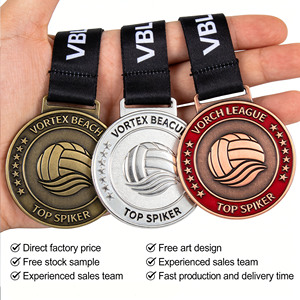 Medalla Deportiva <span class=keywords><strong>de</strong></span> Cobre Personalizada <span class=keywords><strong>de</strong></span> Primera Calidad Hecha en China, Regalo Coleccionable - Product Image 6