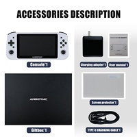 Console de jeu portable Win600, prend en charge STEAM, système d'exploitation Windows 10 préinstallé, tablette, ordinateur portable, joueurs de jeux mobiles