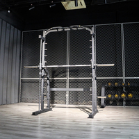 Vente en gros de cages électriques multifonctionnelles, rack à squats, machine Smith, équipement de gymnastique pour bancs et supports de musculation