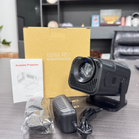 Nouveau projecteur compact HY320mini à courte focale 2026, projecteur miniature portable pour le cinéma maison, projection murale dans le salon