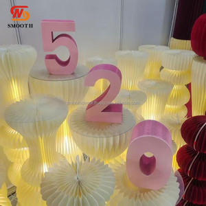 SMOOTH Wholesale Flower <b>Stand</b> for <b>Wedding</b> Party Decor Iron Gold Customizable Color Christmas Tree Magnet Party Decoration - Product Image 5