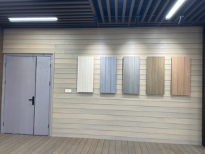 WPC <strong>Batten</strong> Siding Composite Wall Siding WPC Shiplap Siding - Product Image 5