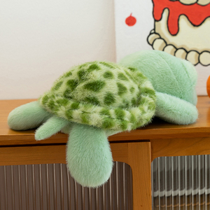 Chất Lượng Cao Bán Buôn Đáng Yêu Nhồi Bông Đôi Mắt Lớn Biển Dễ Thương Phim Hoạt Hình Rùa Động Vật Sang Trọng Đồ Chơi Gối Mềm - Product Image 3