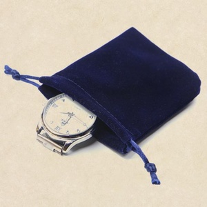 PandaSew 8*10 cm Beige Medium Cotton Canvas <b>Drawstring</b> <b>Pouch</b> Gift Jewelry Packaging Bags - Product Image 6