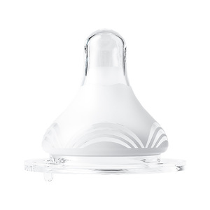 Fuente de fábrica ALGO, chupete anticólico para bebé recién nacido, sensación Real, boca ancha, forma de pezón con cuentas de silicona para leche materna - Product Image 6
