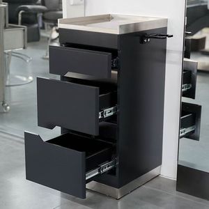 DM High End Salon <b>Tool</b> <b>Cabinet</b> with Drawers Hairdressing <b>Storage</b> Trolley for Beauty Salon - Product Image 3