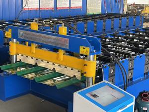 Machine de formage de tôles de toiture métalliques Machine de formage de tôles de toiture ondulées monocouche - Product Image 4