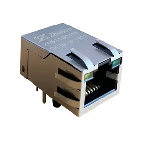 RJMG series label upward Ethernet Jack modular with magnetic 1G RJ45 connector