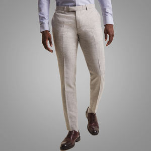 Signore Slim Fit Luce Grigio A Spina di Pesce Tweed Formale Abiti da <span class=keywords><strong>uomo</strong></span> di Affari 3 pezzi Dei Vestiti Set per Gli Uomini - Product Image 4