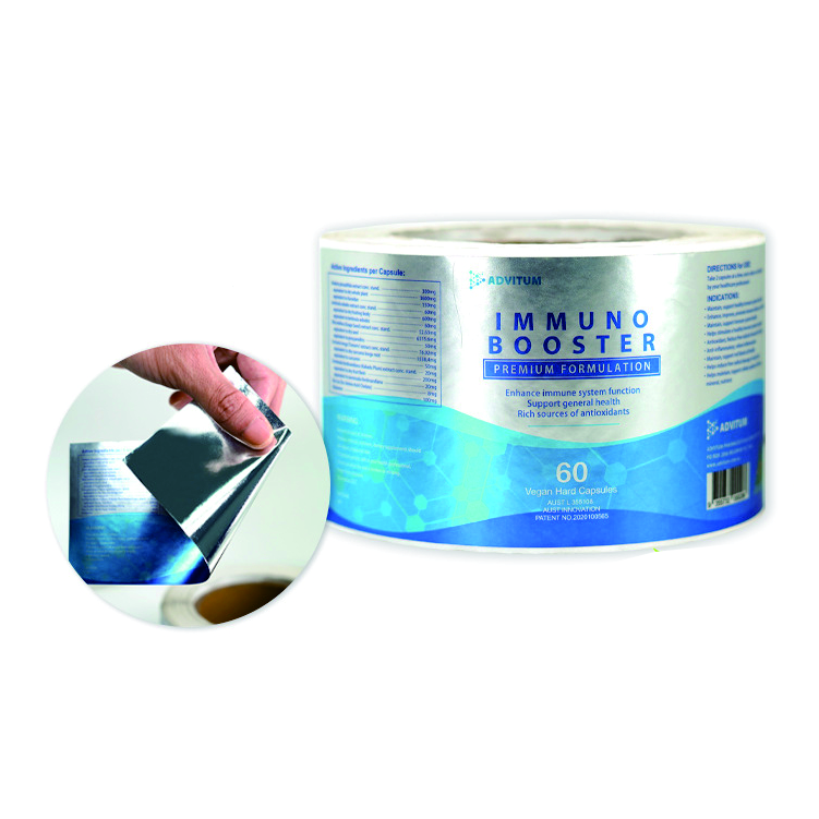 Custom Waterproof Vinyl Self Adhesive Canned Food Sticker Label Printing Stickers Custom Sticker