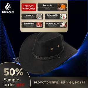 หมวกปานามา CEN-057 สกรีนโลโก้ตามสั่ง ขายส่ง หมวกคาวบอยเด็ก หมวกแจ๊สหลากสี ซื้อหมวกสเตทสัน - Product Image 2