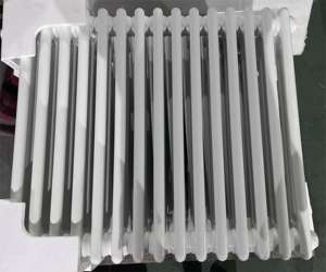 <span class=keywords><strong>Radiateur</strong></span> en acier <span class=keywords><strong>mural</strong></span> de style traditionnel en <span class=keywords><strong>fonte</strong></span> blanche de 600x605mm Source de chaleur à économie d'énergie pour garder la maison au chaud - Product Image 6