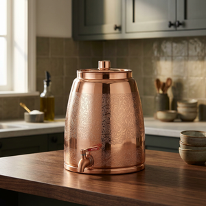 Distributeur d'eau en cuivre Atro avec robinet pour usage domestique - Product Image 3