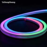 Bande LED en silicone 1616, installation encastrée latérale, extrudée tout-en-un, résistante aux intempéries, flexible, éclairage néon, certifiée CE