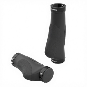 Poignées de guidon de vélo <span class=keywords><strong>vintage</strong></span> en cuir, cousues à la main, antidérapantes, pour BMX et VTT, en cuir PU antidérapant - Product Image 4