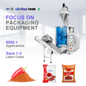 Machines d'emballage VFFS automatiques haute efficacité pour poudre de piment et poudre d'ail, pour sachets oreillers et sachets en film - Product Image 1