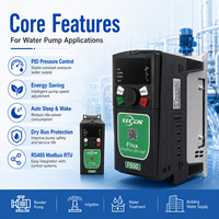 Pompa Air KECEN F600 AC Drive Variable Frequency Drive 380V 3 Fasa VFD Kontrol Pompa Tekanan Konstan 0.75kW-75kW