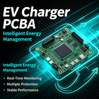 Carte PCBA de chargeur EV personnalisée avec protection contre les surtensions et les surintensités, assemblage de circuits imprimés pour station de charge EV domestique