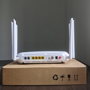 ZC-521T XPON ONU GPON EPON ดูอัลโหมด AC2100 WiFi 5 เกตเวย์ พร้อมพอร์ต 4GE 2 VoIP CATV สำหรับบรอดแบนด์ FTTH - Product Image 3