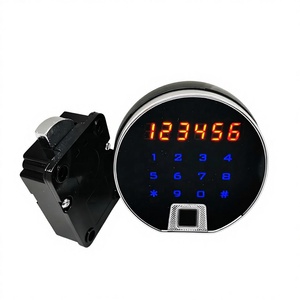 ติดตั้งตู้เซฟดิจิตอลพร้อมระบบปลดล็อคด้<span class=keywords><strong>ว</strong></span>ยลายนิ้วมือแบบเซมิคอนดักเตอร์ รหัสผ่านไบโอเมตริกซ์ ระบบป้องกันอิเล็กทรอนิกส์สำหรับตู้เซฟปืน - Product Image 3