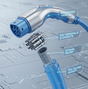 Cable de Carga para Vehículos Eléctricos PrimePro Estándar AU |   Tipo 2 a Tipo 2 |   22kW Trifásico 32A |   TPU LSZH |   Cumple con la normativa AS/NZS - Product Image 2