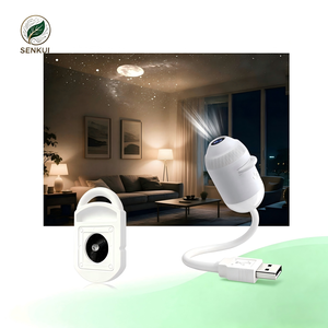 Proyector de 300 lúmenes 4K con altavoces incorporados, USB, rotación de 360°, proyección de cielo estrellado, luz nocturna, ¡muy vendido! - Product Image 1