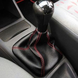 Poyracing Car Gear <b>Shift</b> <b>Knob</b> Cover Black PVC Dustproof Manual Transmission - Product Image 2