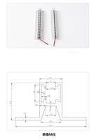 Système de rails d'alimentation électrique sans fil de 2000 mm, rail d'alimentation interne pour tube lumineux LED pour étagère en supermarché