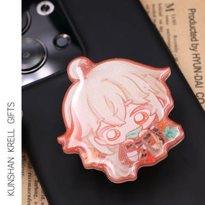 Kunshan <span class=keywords><strong>Krell</strong></span> Vente en gros de breloques de jeu d'anime en acrylique, support de téléphone portable personnalisé avec logo personnalisé, support de téléphone portable promotionnel - Product Image 6