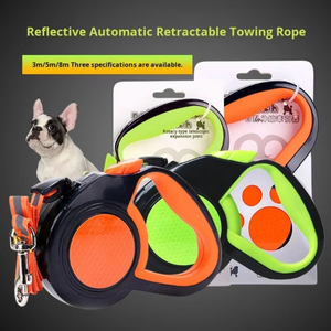 Correas Retráctiles Automáticas Reflectantes para Perros, Cuerda de Tracción para Perros y Gatos, <span class=keywords><strong>Correa</strong></span> para Mascotas, Extensible Automática, para Entrenamiento al Aire Libre - Product Image 4