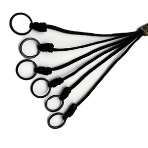 Cordon de transport tressé camouflage 550 Paracord à 12 anneaux pour équipement de terrain extérieur, support multi-boucles pour matériel de rangement - Product Image 1