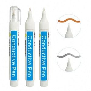 Marqueur conducteur permanent Bonvan, stylo à pointe fibre pour l'électronique, le marquage des fils, la soudure, multicolores, largeur d'écriture 1,0 mm - Product Image 3