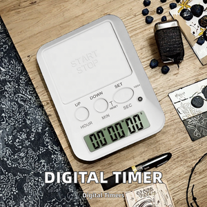 Multi-Function <strong>Digital</strong> Kitchen <strong>Timer</strong> with <strong>Big</strong> Logo LCD Display <strong>Count</strong> up &amp; Down Alarm Ring Backlight Features - Product Image 3