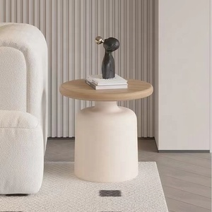 <strong>Creme</strong> Fraiche <strong>Coffee</strong> <strong>Table</strong> Bedroom Living Room Nightstand Side <strong>Table</strong> - Product Image 5