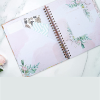 Organisateur de planification en spirale à impression personnalisée, carnet quotidien Happy Journal Book planificateur de mariage