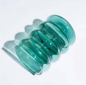 Taza <span class=keywords><strong>de</strong></span> café <span class=keywords><strong>de</strong></span> oruga, cristal manchado aislado, cristal sin mano, gran oferta - Product Image 3