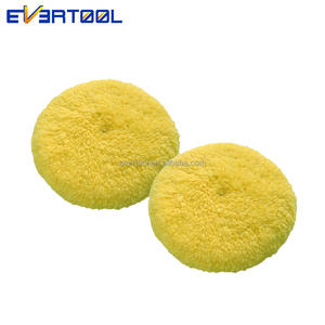 Tampon de polissage EVERTOOL 100% laine double face 9/10 pouces-Tampons de polissage en laine pour ponçage de <span class=keywords><strong>carrosserie</strong></span> ou de finition de métal - Product Image 4