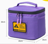 Sac de rangement pour épices de camping 2026, en tissu Oxford résistant à l'eau avec 5 compartiments, kaki, noir, violet