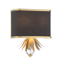 Applique Murale Décorative Moderne à 2 Lumières en Tissu, Abat-jour Carré en Lin Noir, Lampe Murale pour Villa, Chambre, Hôtel, Salle de Bain, Éclairage Domestique
