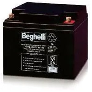 Batería Beghelli Pb 12V 40Ah para sistemas de energía de respaldo - Product Image 1